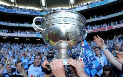 Sam Maguire Visits St Colmcilles JNS